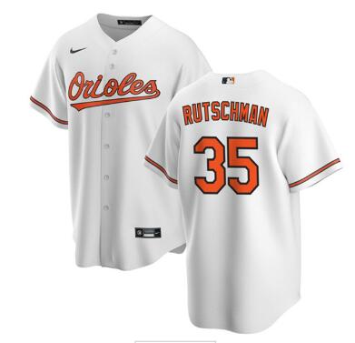 Men's Baltimore Orioles #35 Adley Rutschman  Cool Base Stitched Jersey