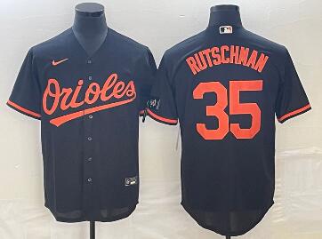 Men's Baltimore Orioles #35 Adley Rutschman  Cool Base Stitched Jersey