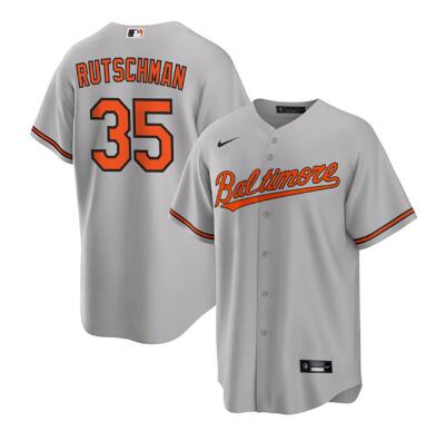 Men's Baltimore Orioles #35 Adley Rutschman  Cool Base Stitched Jersey