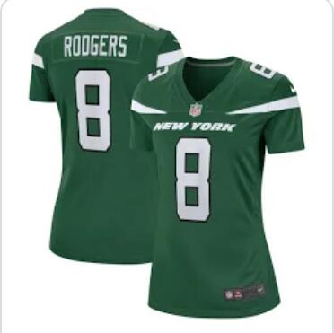 en's New York Jets Aaron Rodgers stitched Jersey