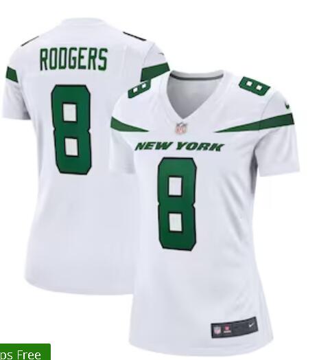 en's New York Jets Aaron Rodgers stitched Jersey