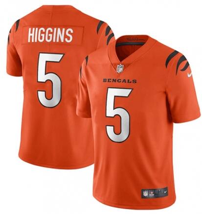 Men's Cincinnati Bengals Tee Higgins Stitched Vapor Limited Jersey