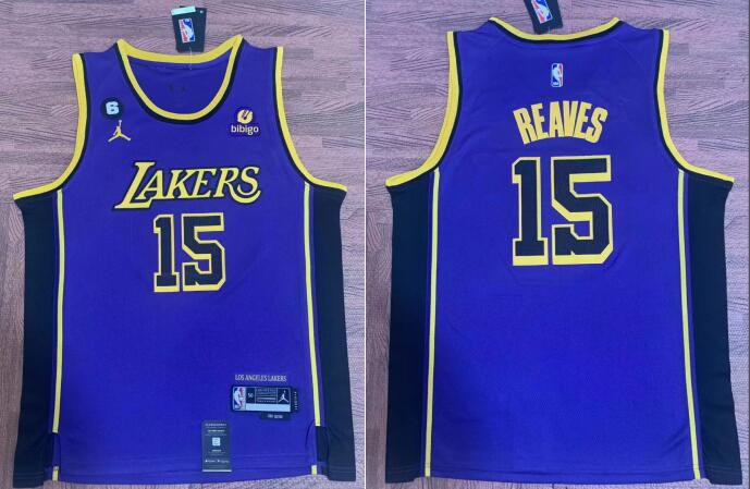 Los Angeles Lakers Austin Reaves Men's Stitched Jersey