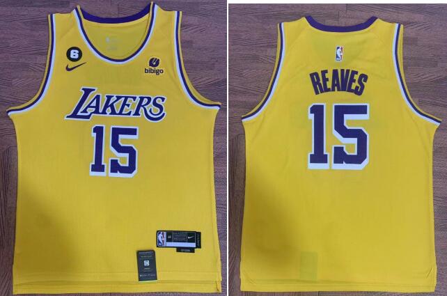 Los Angeles Lakers Austin Reaves Men's Stitched Jersey