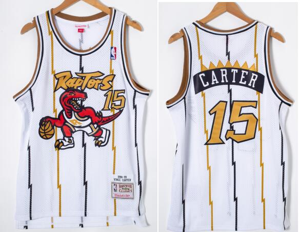 Men's Toronto Raptors Vince Carter Mitchell & Ness stitched Jersey