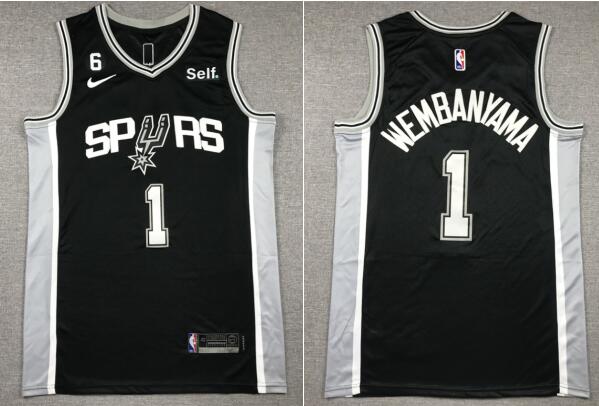 San Antonio Spurs Men's  Wembanyama stitched jersey