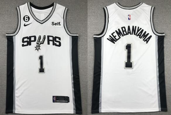 San Antonio Spurs Men's  Wembanyama stitched jersey