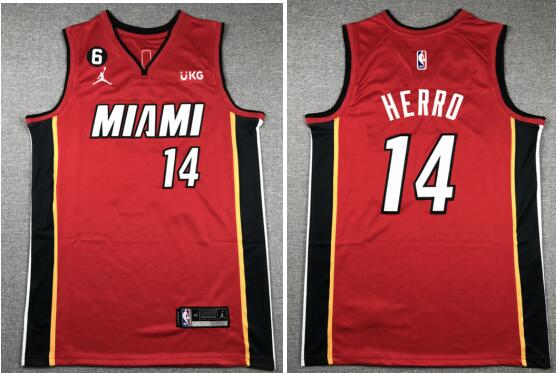 New Miami Heat #14 Tyler Herro Men Jersey