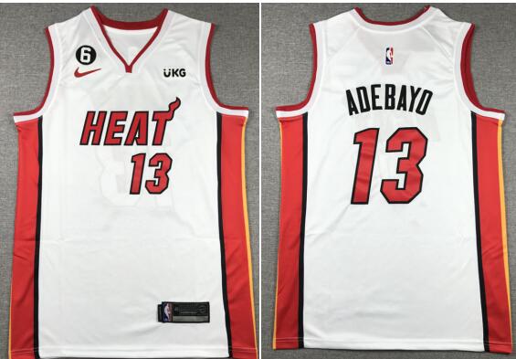 Men's Miami Heat Bam Adebayo stitched jersey