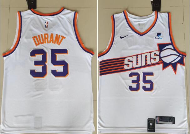 Men's Phoenix Suns #35 Kevin Durant  2023 24 stitched Jersey