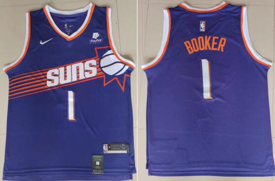 Men's Phoenix Suns #1 Devin Booker Unisex Swingman Jersey