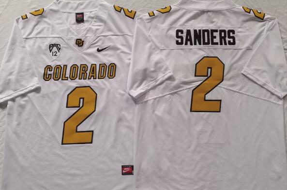 Colorado Buffaloes #2 Shedeur Sanders JERSEY