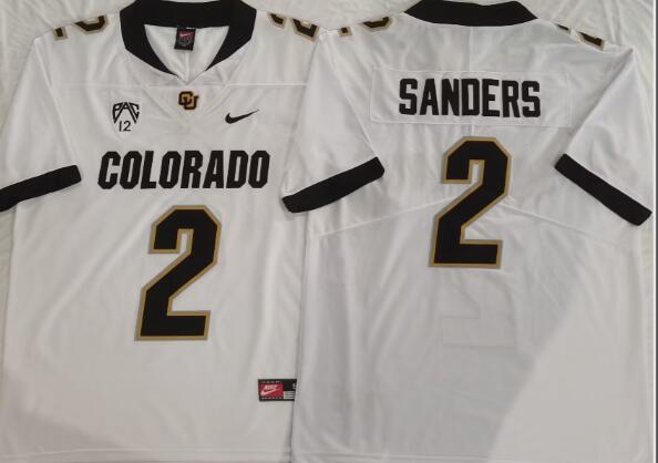 Colorado Buffaloes #2 Shedeur Sanders JERSEY