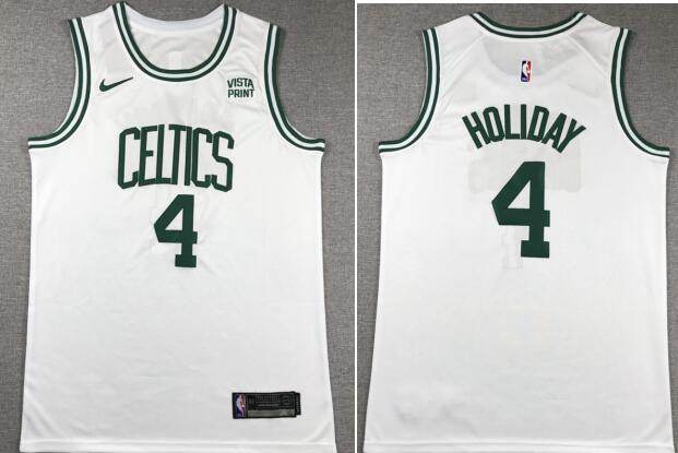 Men's Boston Celtics Jrue Holiday stitched  Jersey