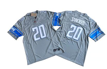 Men's Detroit Lions #20 Barry Sanders   Stitched Jersey