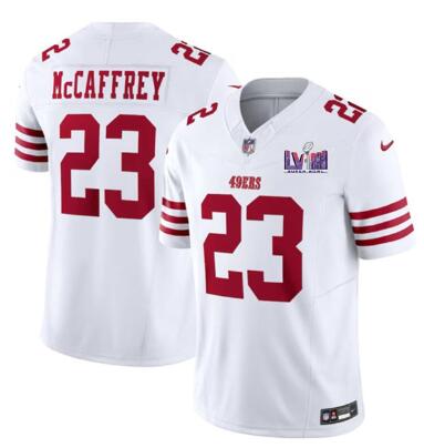 Men's San Francisco 49ers #23 Christian McCaffrey  Stitched Jersey