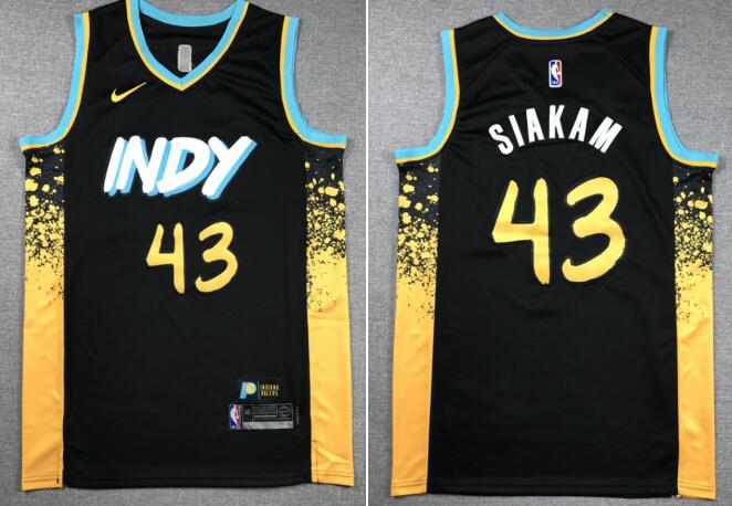 Men's Indiana Pacers Pascal Siakam stitched Jersey