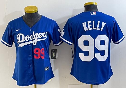 women's Los Angeles Dodgers Joe Kelly Stitched Jersey