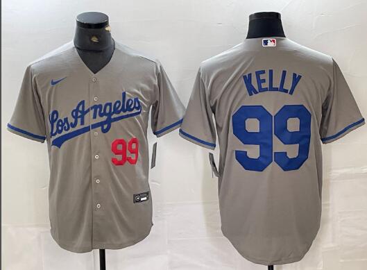 Men's Los Angeles Dodgers Joe Kelly Stitched Jersey