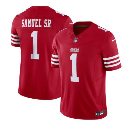 Men's San Francisco 49ers #1 Deebo Samuel