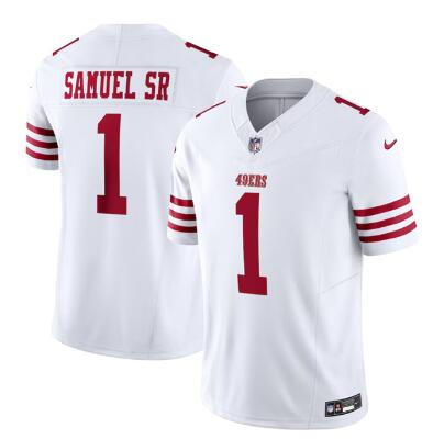 Men's San Francisco 49ers #1 Deebo Samuel