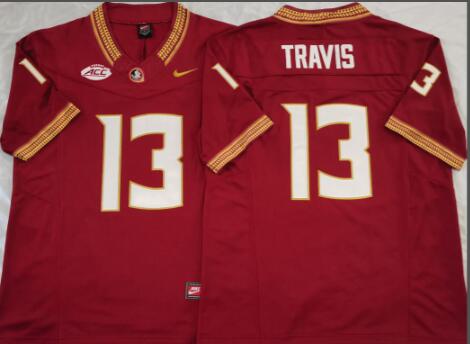 Florida State Seminoles   #13 TRAVIS Men's Jersey