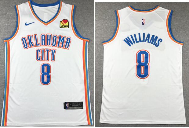 OKLAHOMA CITY THUNDER JALEN WILLIAMS Stitched Men's JERSEY