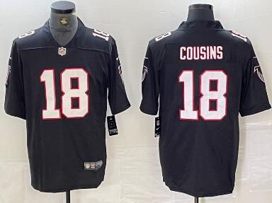 Men's Atlanta Falcons #18 Kirk Cousins New  Vapor Untouchable Limited Stitched Jersey