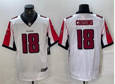Men's Atlanta Falcons #18 Kirk Cousins New  Vapor Untouchable Limited Stitched Jersey