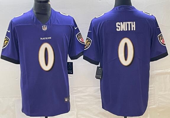 Men's Nike Roquan Smith  Baltimore Ravens stitched Jersey
