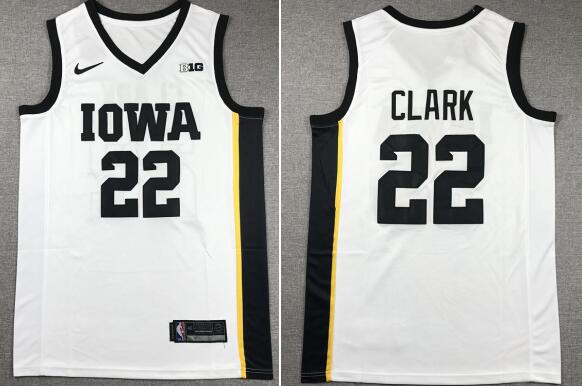 Iowa Hawkeyes #22 Caitlin Clark College Jersey