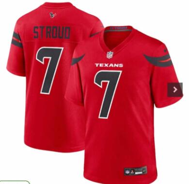 Men's Houston Texans #7 C.J. Stroud 2024 2nd Vapor Football Stitched Jersey