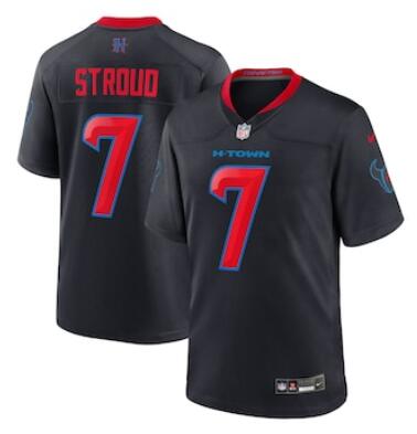 Men's Houston Texans #7 C.J. Stroud 2024 2nd Vapor Football Stitched Jersey