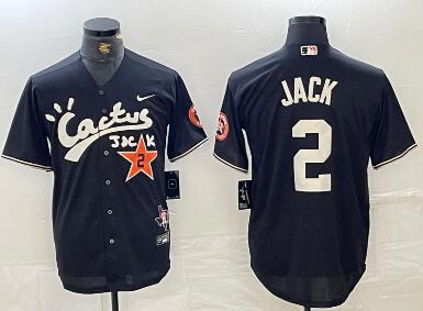 Men's Houston Astros #2 Alex Bregman  Cactus Jack Vapor Premier Stitched Baseball Jersey