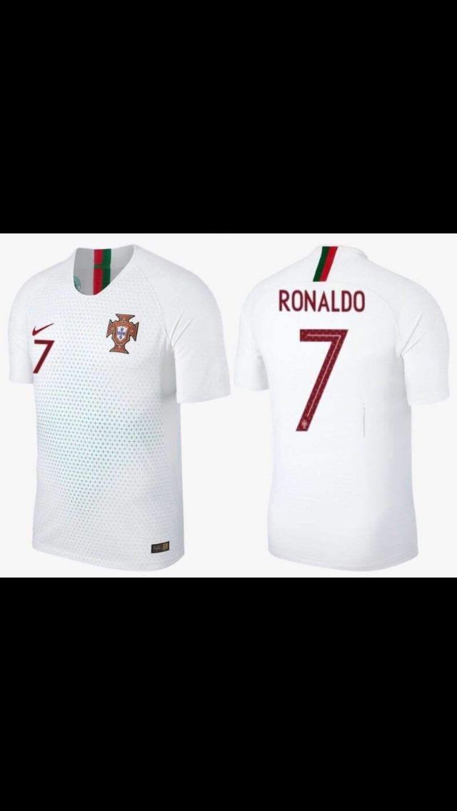 Nike Cristiano Ronaldo Portugal Away Jersey 2018