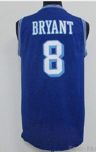 Men #8 Kobe Bryant Basketball Jerseys Stitched