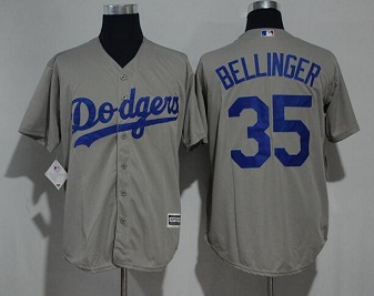 Men Los Angeles Dodgers 35# Bellinger Jersey