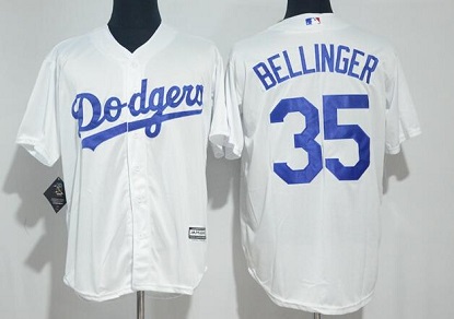 Men Los Angeles Dodgers 35# Bellinger Jersey