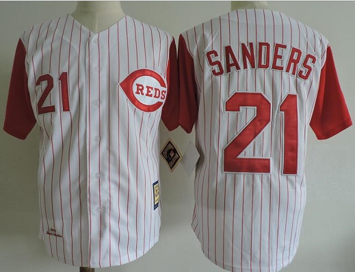 21 Sanders Baseball Jersey