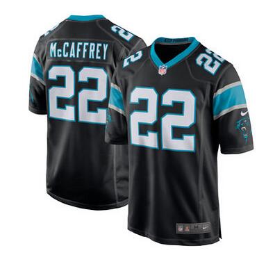 Carolina Panthers Christian McCaffrey Nike Black 2017 Draft Pick Game Jersey