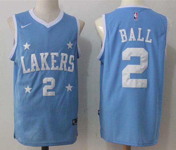 2 Lonzo Ball Basketball Jersey-005
