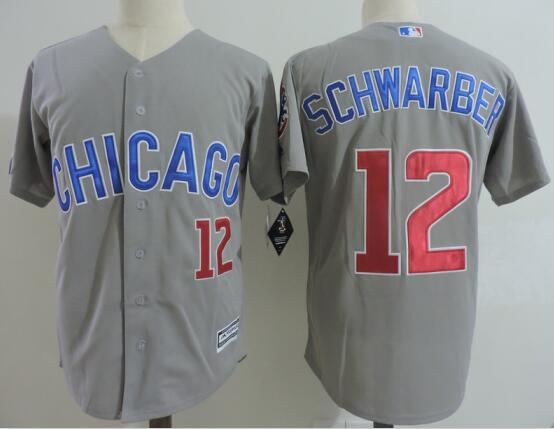 Men's Chicago Cubs Kyle Schwarber   Baseball Jersey