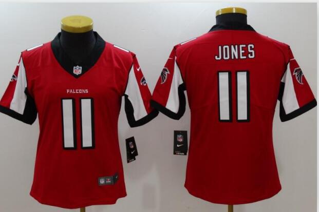 Women's Atlanta Falcons Julio Jones Nike Red   Jersey