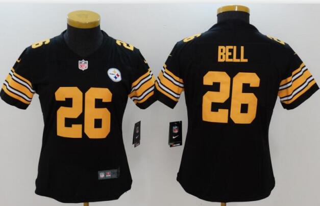 Womens  #26 Le'Veon Bell fooball jersey