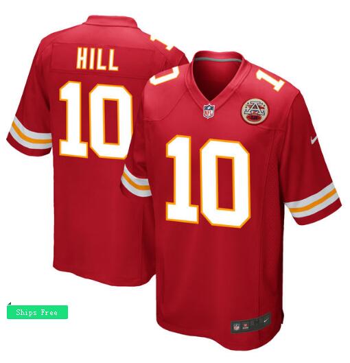 Men's Kansas City Chiefs Tyreek Hill Nike Football Jersey