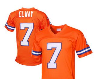 Custom-made 7# Elway jersey