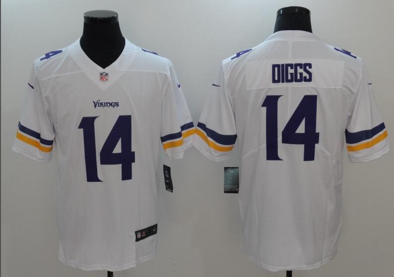 en's Minnesota Vikings Stefon Diggs Nike White  Jersey