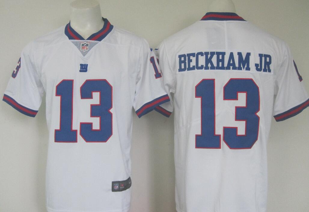 Men's New York Giants Odell Beckham Jr Nike White Vapor Untouchable Color  Legend Jersey