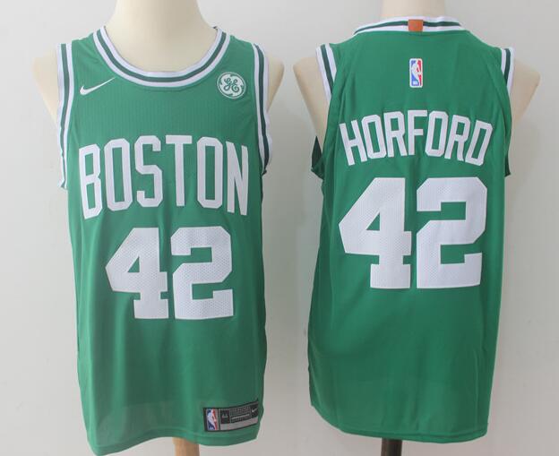 Men's Nike Boston Celtics #42 Al Horford Green Revolution 30 Swingman Stitched Basketball Jersey
