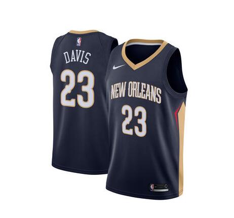 Nike Stitched Anthony Davis basketball jerseys
